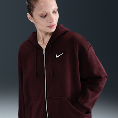 レア【美品】NIKE WINDRUNNER PRINTED HOODIE XL Nike Sportswear Phoenix Fleece Women's Oversized Full-Zip Hoodie